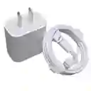Kit Cargador Usb C A Lighting De Iphone 14 Pro Max 25w | 1 M