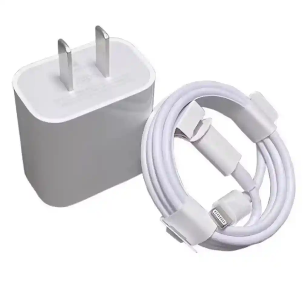 Kit Cargador Usb C A Lighting De Iphone 14 Pro Max 25w | 1 M