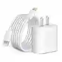 Kit Cargador Usb C A Lighting De Iphone 14 Pro Max 25w | 1 M