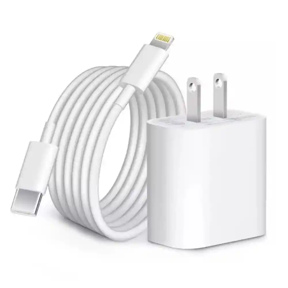 Kit Cargador Usb C A Lighting De Iphone 14 Pro Max 25w | 1 M
