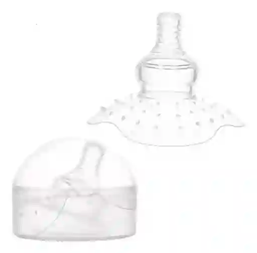 Pezoneras Silicona Bebe Flor