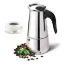 Cafetera Moka Italiana Acero Inoxidable 600ml 12 Tazas