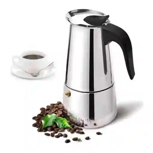 Cafetera Moka Italiana Acero Inoxidable 600ml 12 Tazas