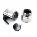 Cafetera Moka Italiana Acero Inoxidable 600ml 12 Tazas