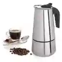Cafetera Moka Italiana Acero Inoxidable 600ml 12 Tazas