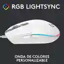 Mouse Logitech G---203 Blanco Original
