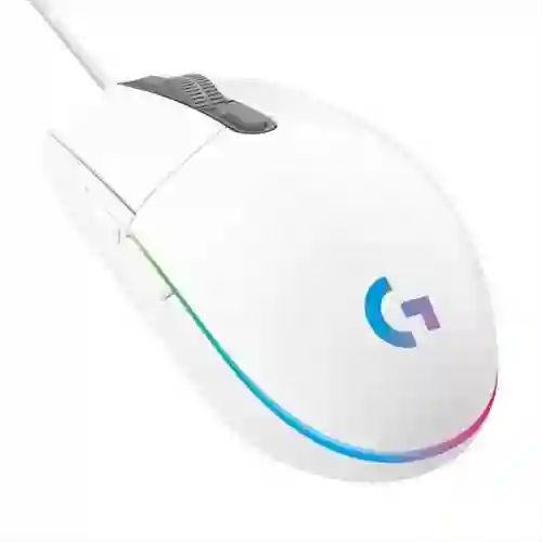 Mouse Logitech G---203 Blanco Original