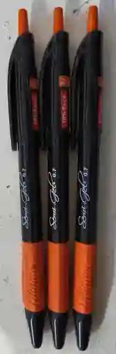 Esfero Retractil Semigel Offi Esco 0.7 Negro