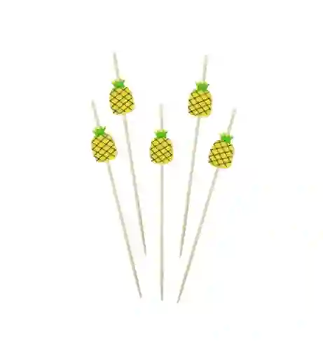 Palillos Para Fiesta Piña X12 Unds
