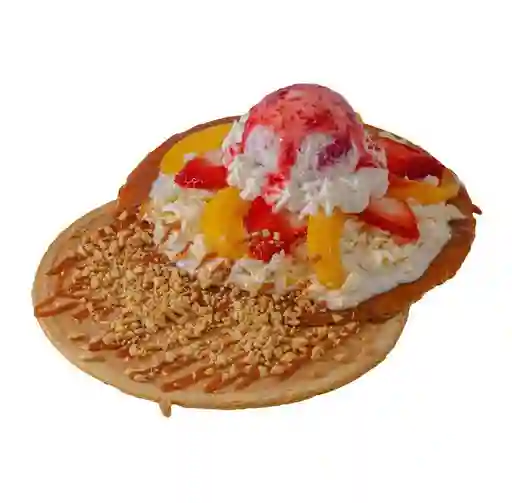 Oblea Con Helado