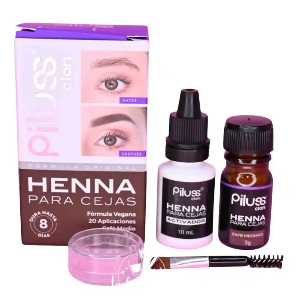 Henna Para Cejas Larga Duración