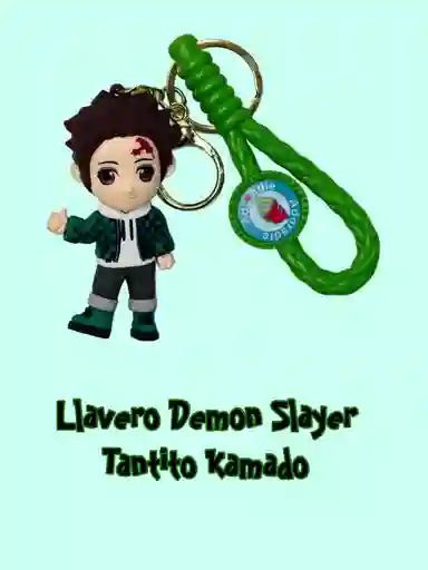 Llavero Silicona Personaje Demon Slayer Tanjiro Kamado
