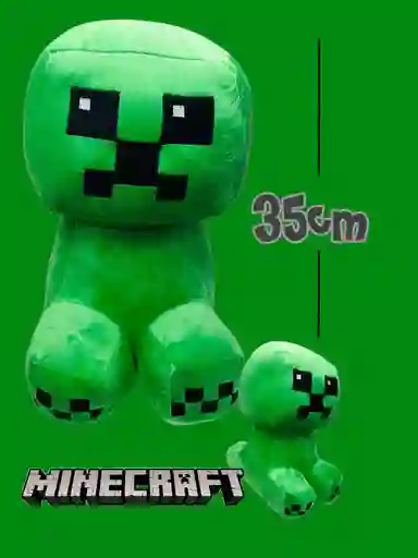 Peluche Minecraft Creeper 35cm