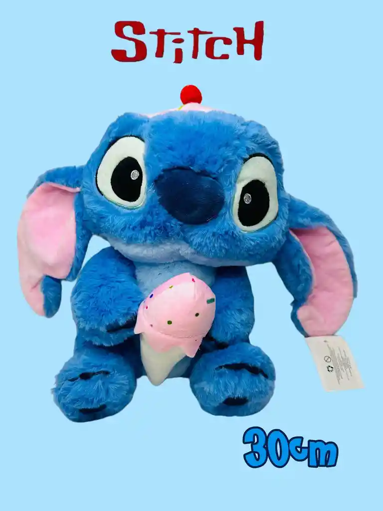 Peluche Stitch Helado 30cm