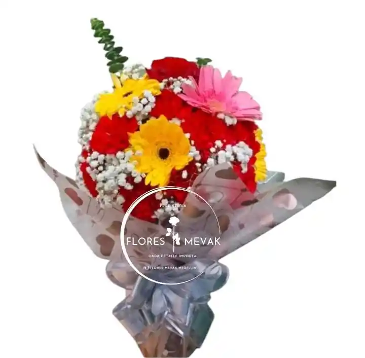 Flores-burbuja En Jarrón
