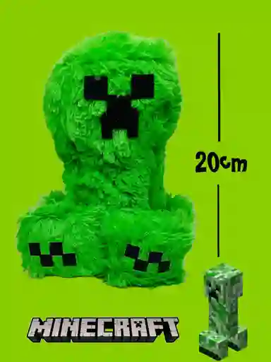 Peluche Minecraft Creeper 20cm