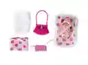 Muñeca Defa Lucy Embarazada + Niña + Bebe Coche Y Accesorios