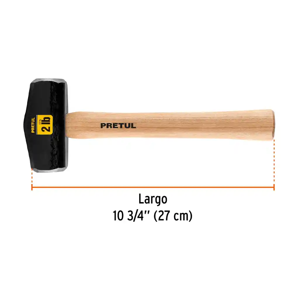 Maceta Tipo Nevada 2 Libras Mango 10-3/4" (27cm) Pretul