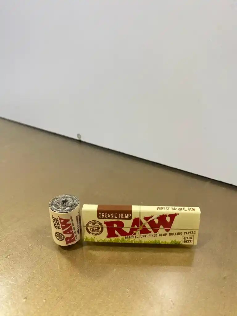 Kit Raw! Hemp Wick + Paples Organic Hemp