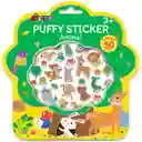 Juego Didáctico De Stickers Animales Brillantes Para Niños
