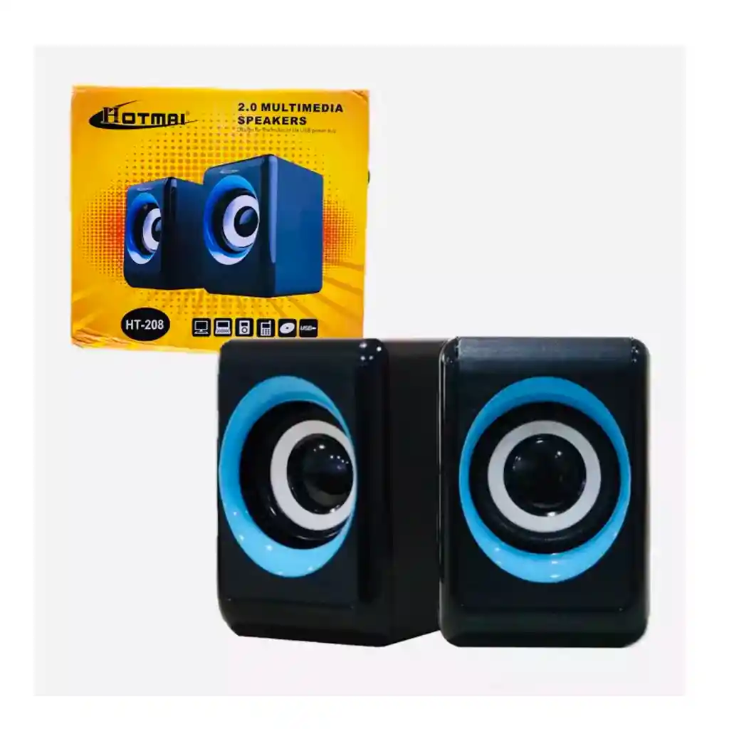 Parlantes Para Pc Portátil Ht-208 Estándar
