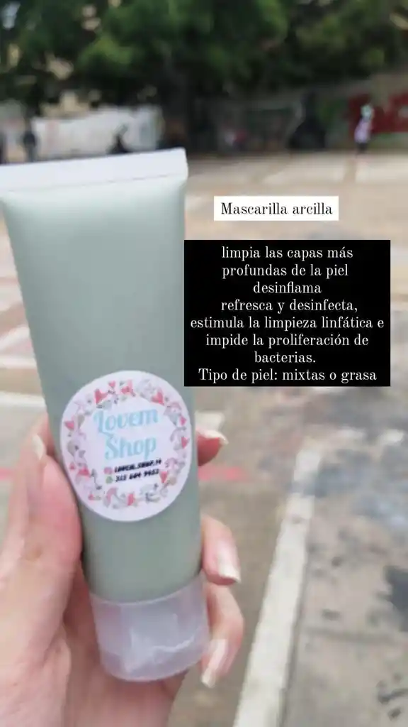 Mascarilla De Arcilla Verde