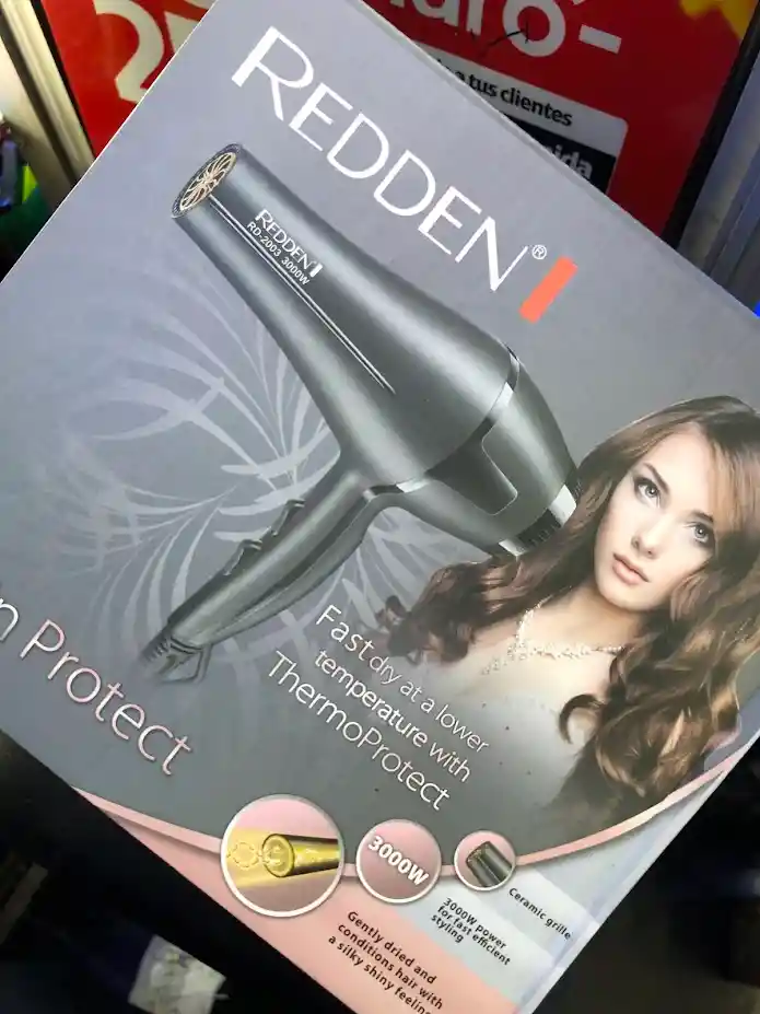 Secador Para Cabello Redden 3000w Negro