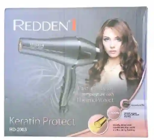 Secador Para Cabello Redden 3000w Negro