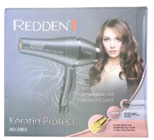 Secador Para Cabello Redden 3000w Negro