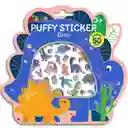 Juego Didáctico De Stickers Dinosaurio Brillantes Para Niños