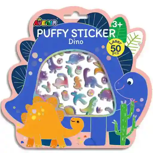 Juego Didáctico De Stickers Dinosaurio Brillantes Para Niños
