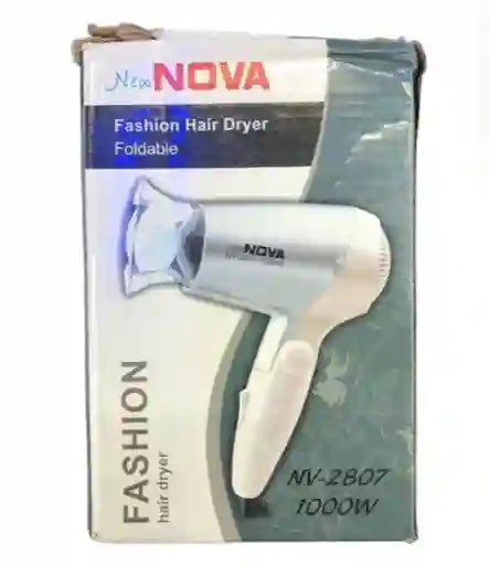 Secador Para Cabello Newnova 1000w Blanco Pequeño