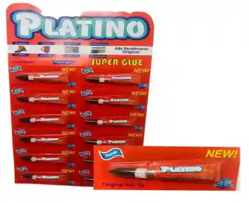 Pegante Instantaneo, Super Glue - 4g Platino