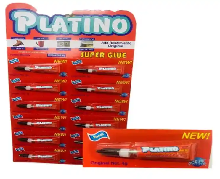 Pegante Instantaneo, Super Glue - 4g Platino