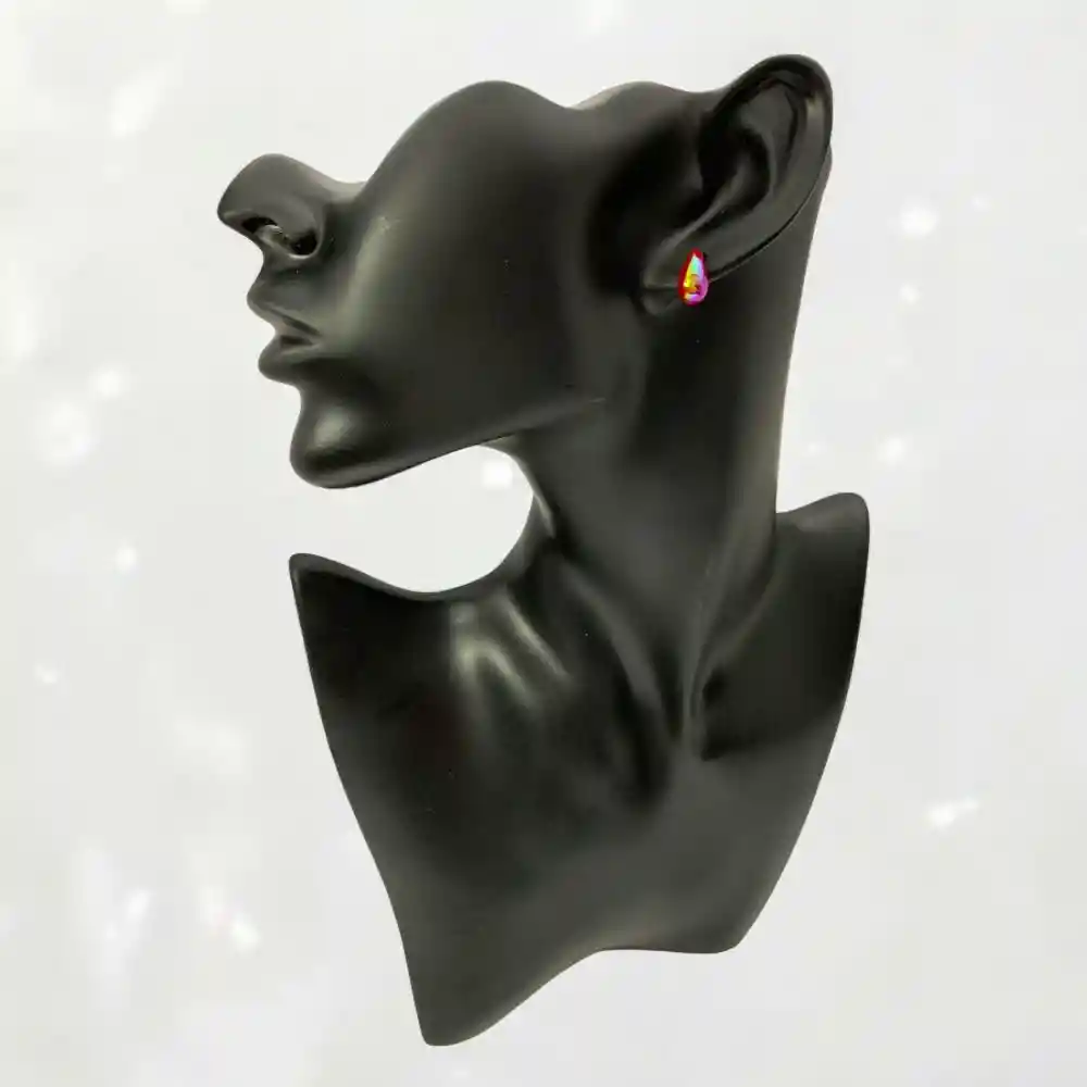 Aretes Gota Chunky Mini (1 Cm)