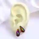 Aretes Gota Chunky Mini (1 Cm)