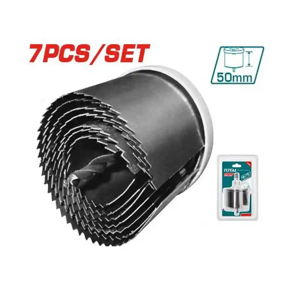 Sierra Copa Para Madera Juego X 7 Piezas Super Select Total (tacsh3071)