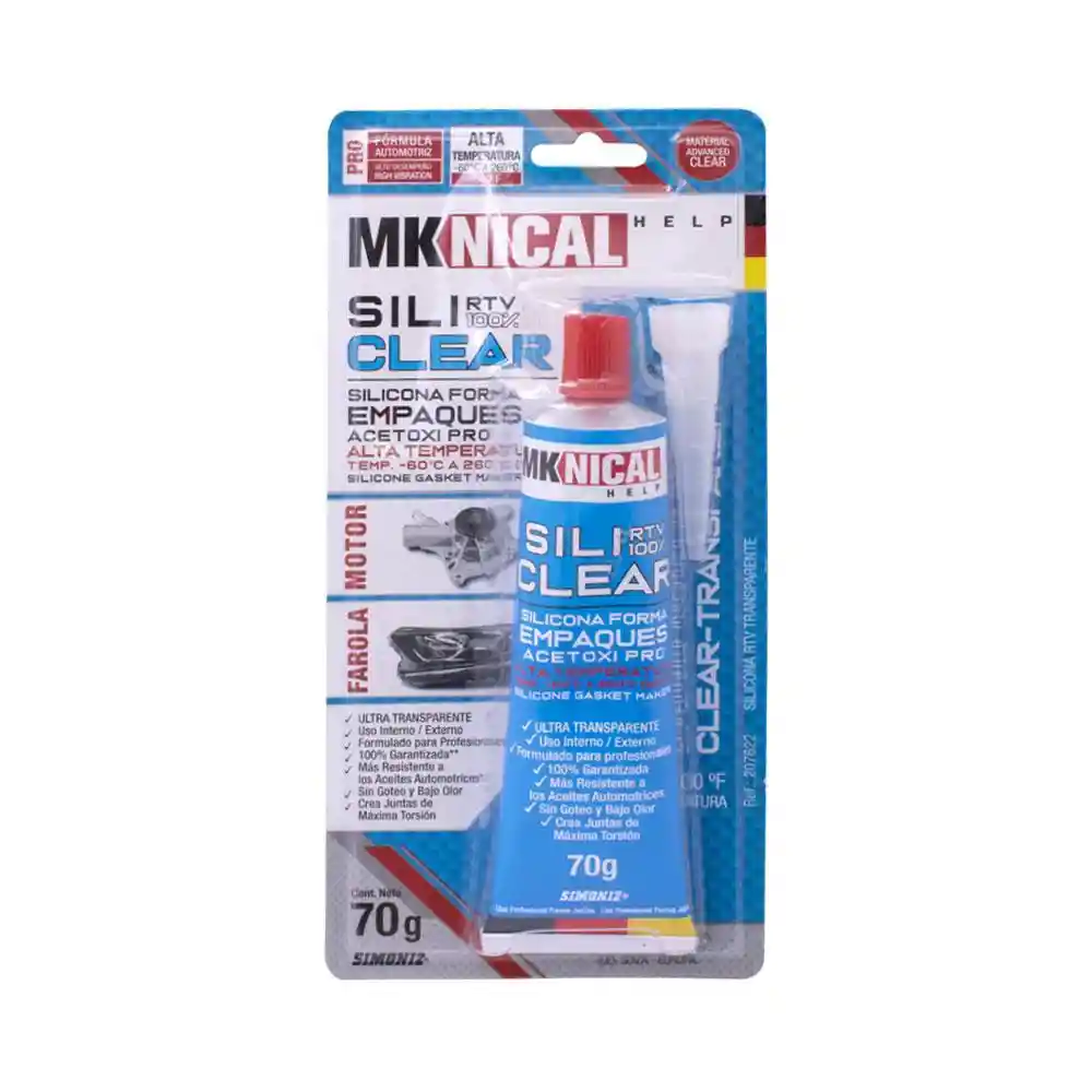 Silicona Silitrasp Mekanical Help Acetica 70 Grs (207622)