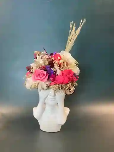 Arreglo De Rosas Preservadas