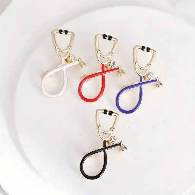 Broche Elegante Fonendoscopio