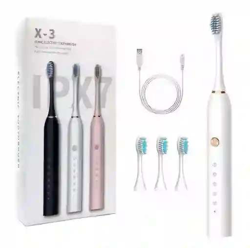 Cepillo Dientes Recargable 3 Cabezales