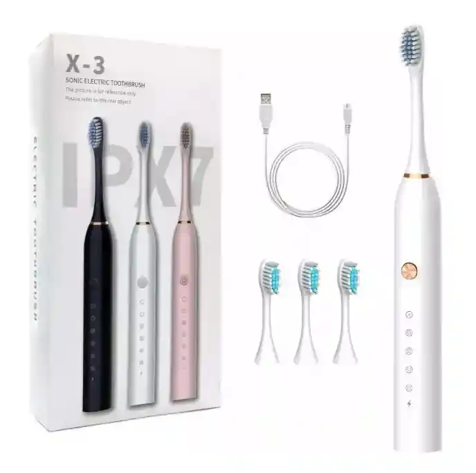 Cepillo Dientes Recargable 3 Cabezales