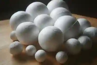 Bola De Icopor Diámetro 7 Cm X 50 Unidades