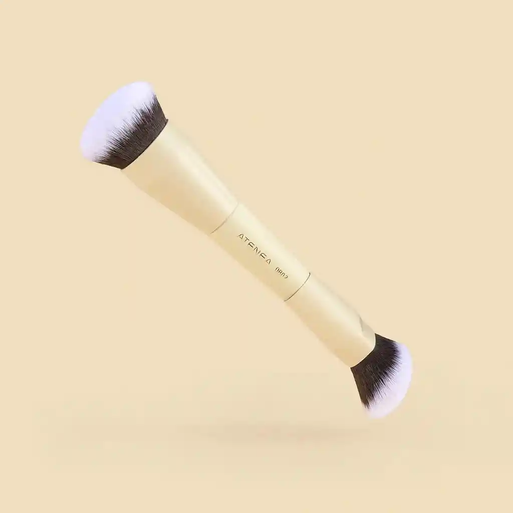 Brocha Duo Base Y Productos En Crema Atenea