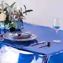 Mantel En Papel Aluminio Azul Rey Fiestas Y Decoración