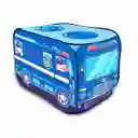Carpa Camping Set Forma Carro Policia Infantil Unisex