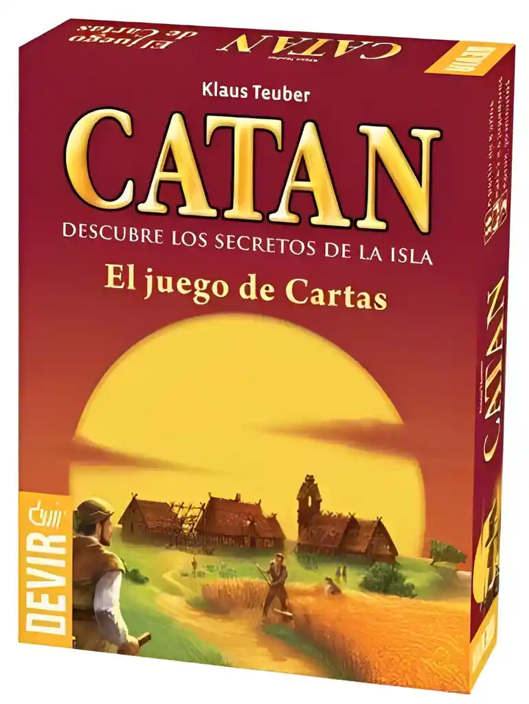 Juego De Mesa Catan El Juego De Cartas Devir Para Adultos