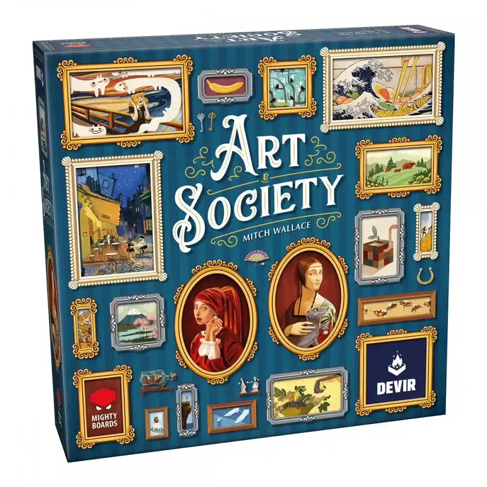 Juego De Mesa Art Society Devir Para Adultos