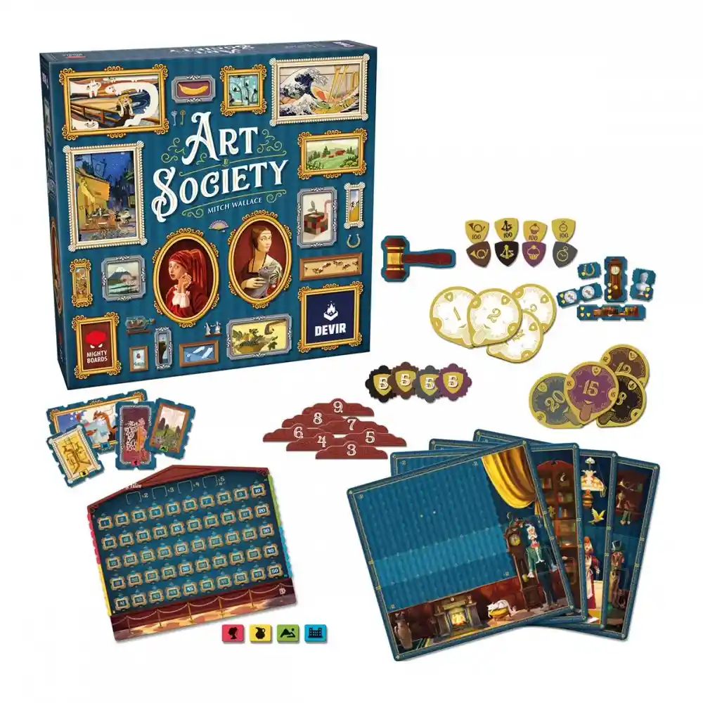 Juego De Mesa Art Society Devir Para Adultos