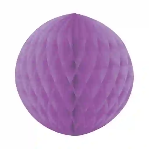 Esfera Pequeña De Papel Lila X 1 Und
